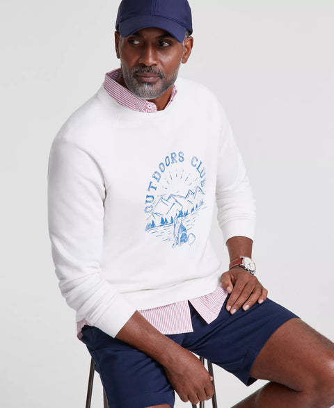 Club Room Men's Ivory Outdoors Club Regular-Fit Printed  Sweater |Club Room in Lebanon