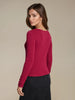 Sinsay Women burgundy blouse AYA