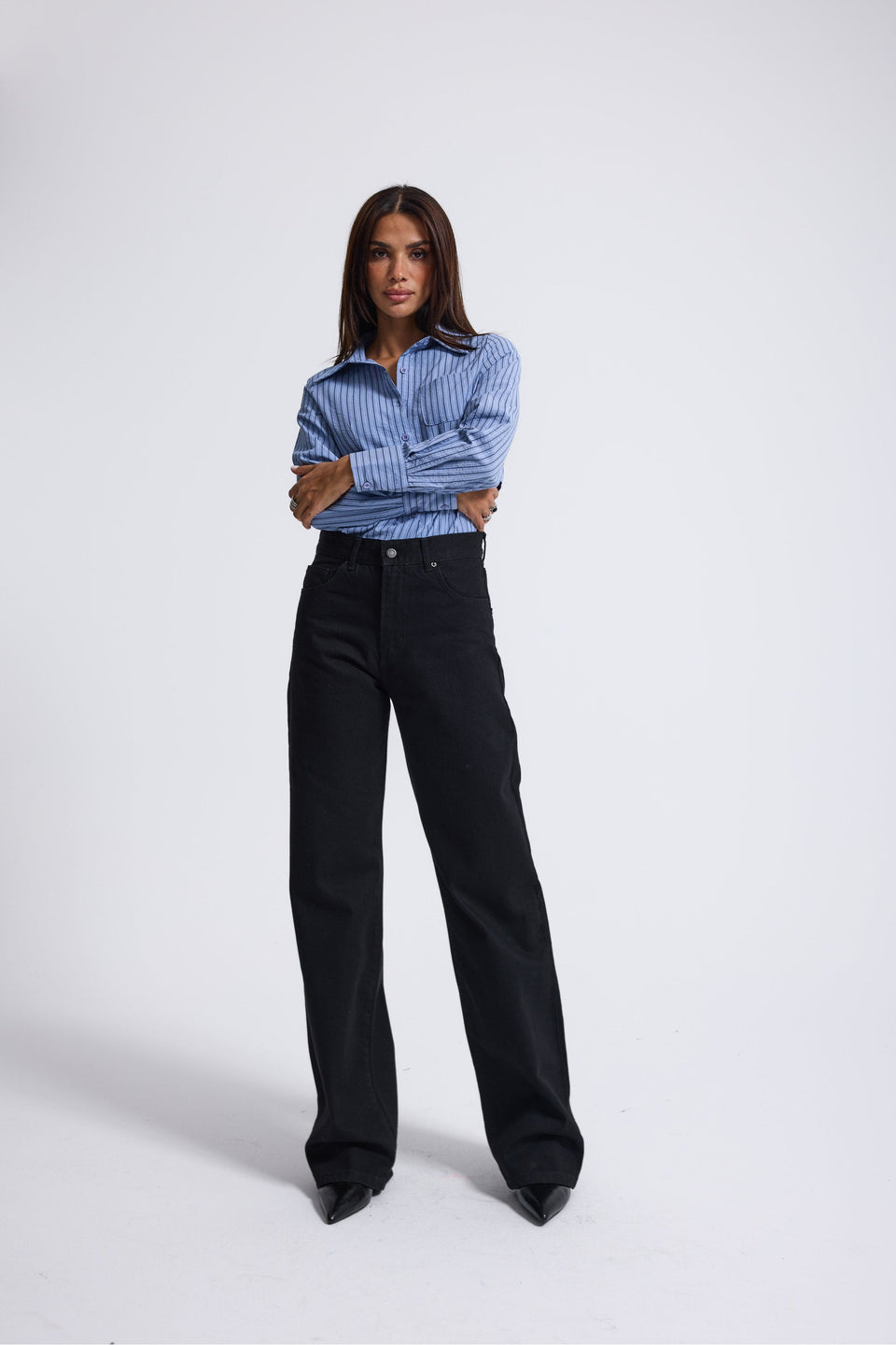 It's Basic Women Black Loose Fit Jeans 2880