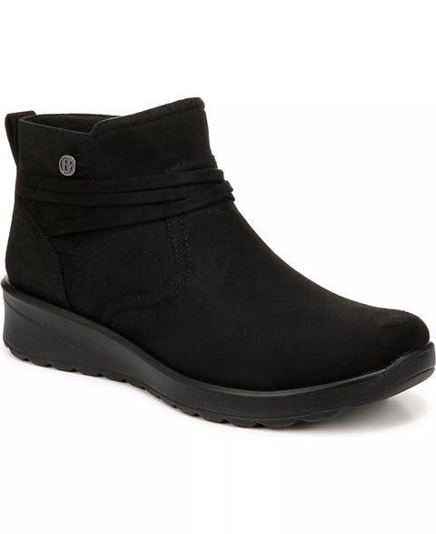 LifeStride Women's Black Guest Washable Round Toe Booties |LifeStride In Lebanon