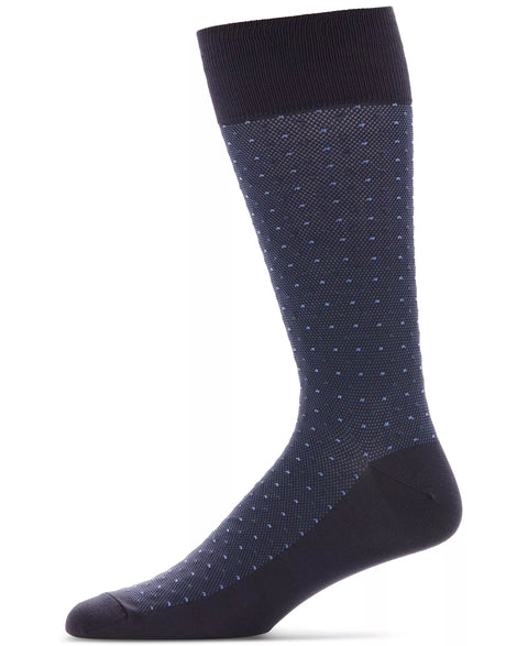 Perry Ellis Portfolio Men's Black Socks, Pin Dot Socks| Perry Ellis Portfolio in Lebanon