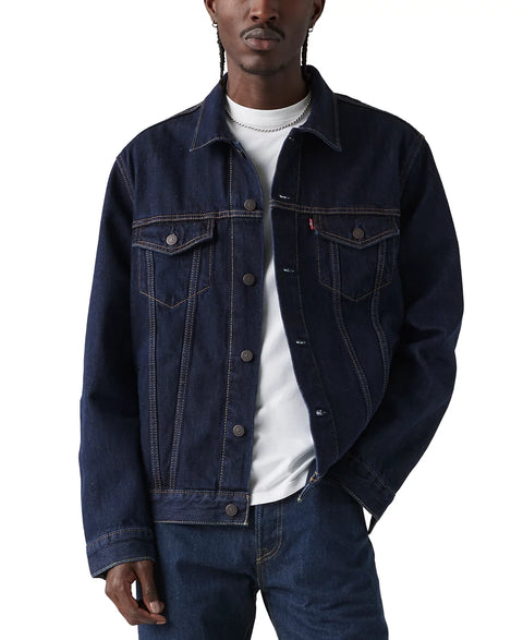 Levi's Men's Rinse Regular-Fit Non-Stretch Denim Trucker Jacket | Levi's In Lebanon