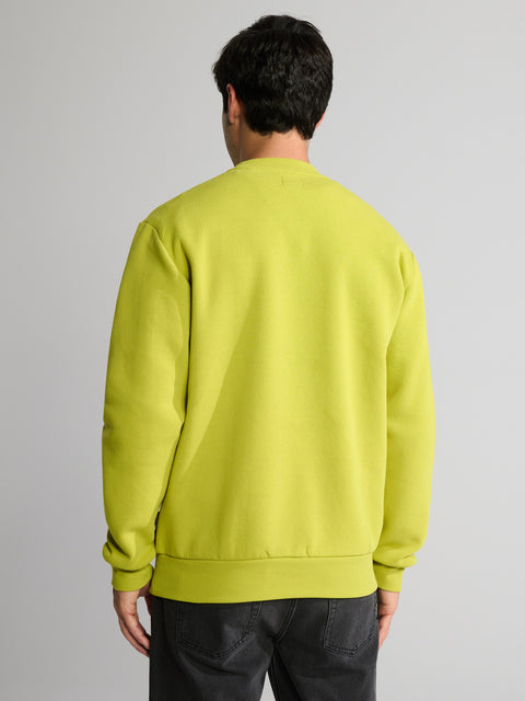 Sinsay Men's Pistachio Green Basic Sweatshirt | Sinsay In Lebanon