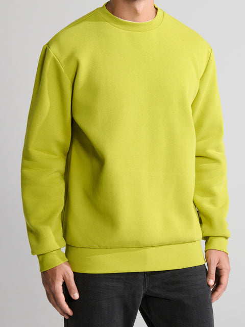 Sinsay Men's Pistachio Green Basic Sweatshirt | Sinsay In Lebanon
