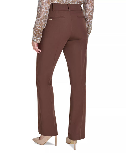 Tommy Hilfiger Women’s Brown  Sutton Boot-Leg Trousers  | Tommy Hilfiger in Lebanon