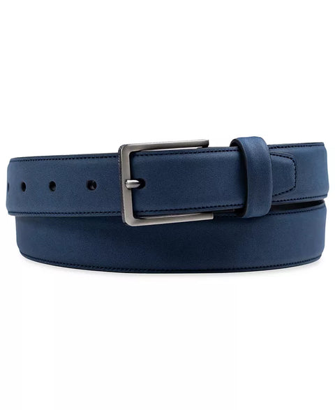 Alfani Men's Navy Faux Suede Belt | Alfani In Lebanon