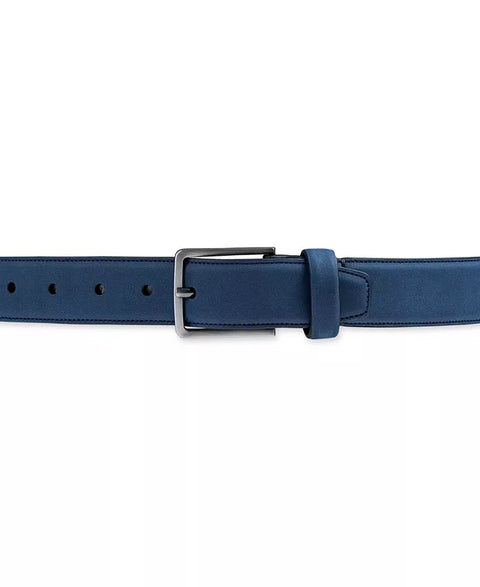Alfani Men's Navy Faux Suede Belt | Alfani In Lebanon
