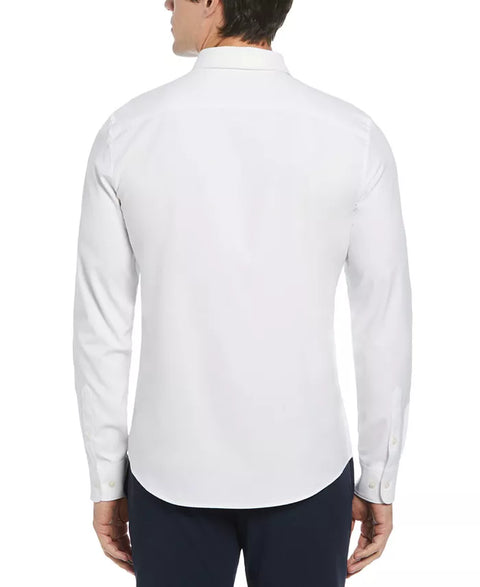 Perry Ellis Men’s White Non Iron Twill Long Sleeve Dress Shirt |Perry Ellis In Lebanon