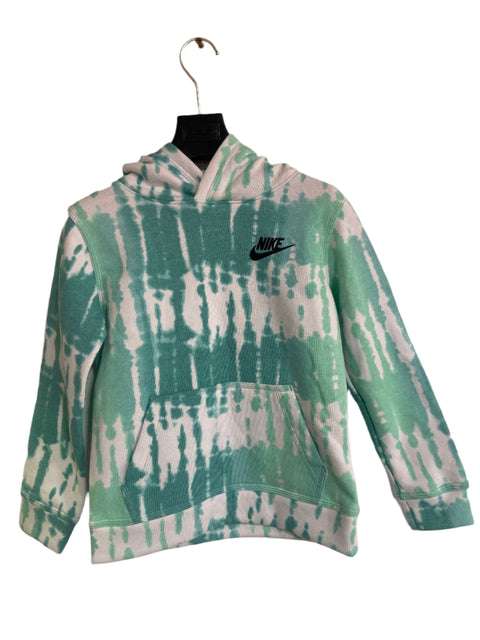 Nike Girl's Mint Green Tie-Dyed Hoodie |Nike In Lebanon