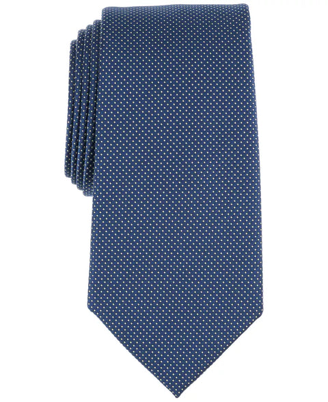 Club Room Men's Navy & Yellow Maple Classic Mini-Dot Tie | Club Room In Lebanon