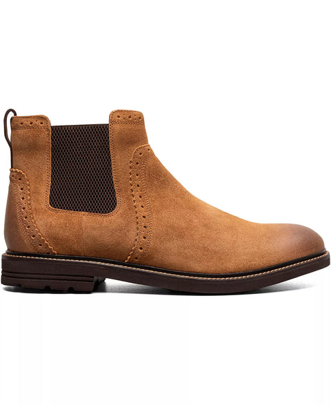 Nunn Bush Men's Camel Otis II Plain Toe Chelsea Boots | Nunn Bush In Lebanon