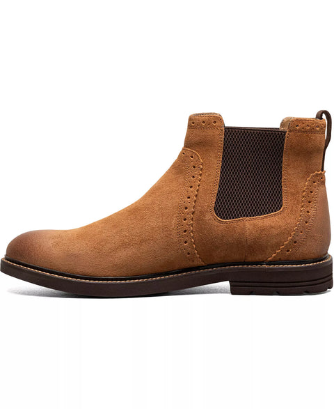 Nunn Bush Men's Camel Otis II Plain Toe Chelsea Boots | Nunn Bush In Lebanon