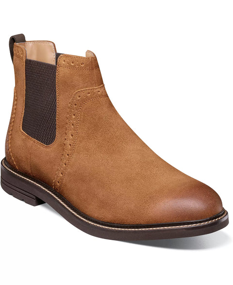 Nunn Bush Men's Camel Otis II Plain Toe Chelsea Boots | Nunn Bush In Lebanon