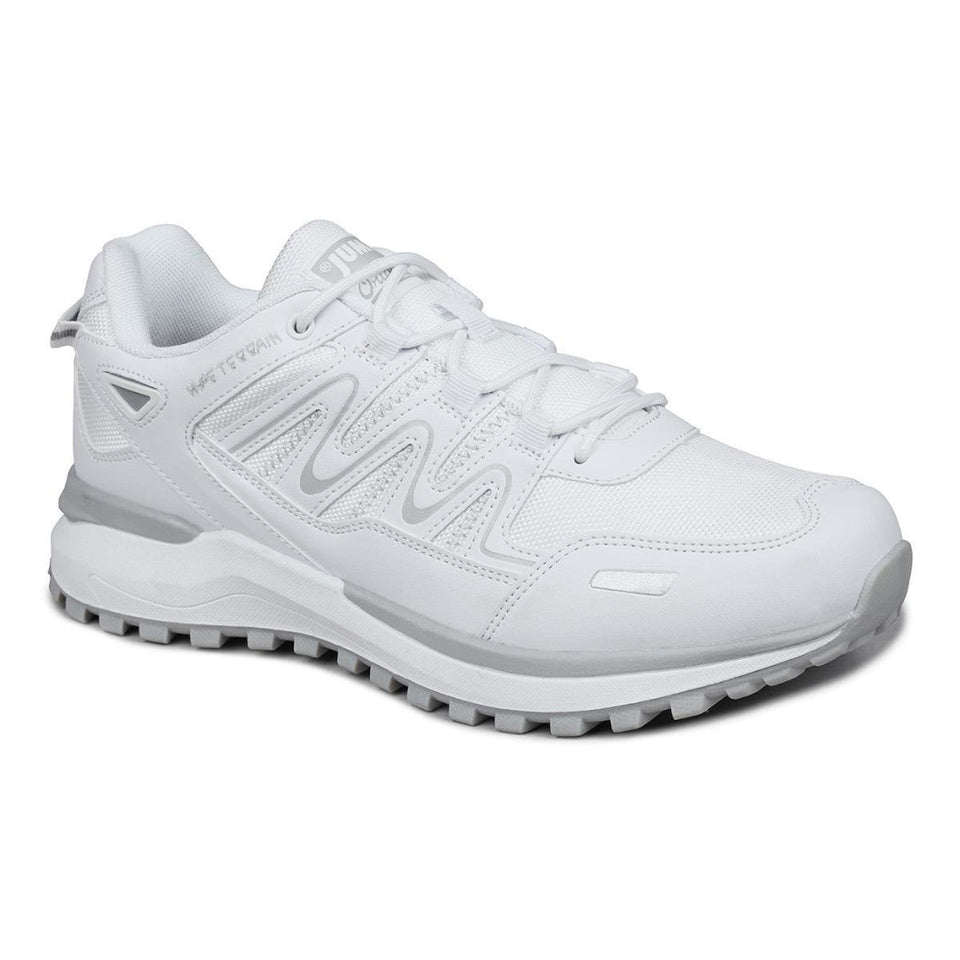 Jump Men's White & Grey Sneakers