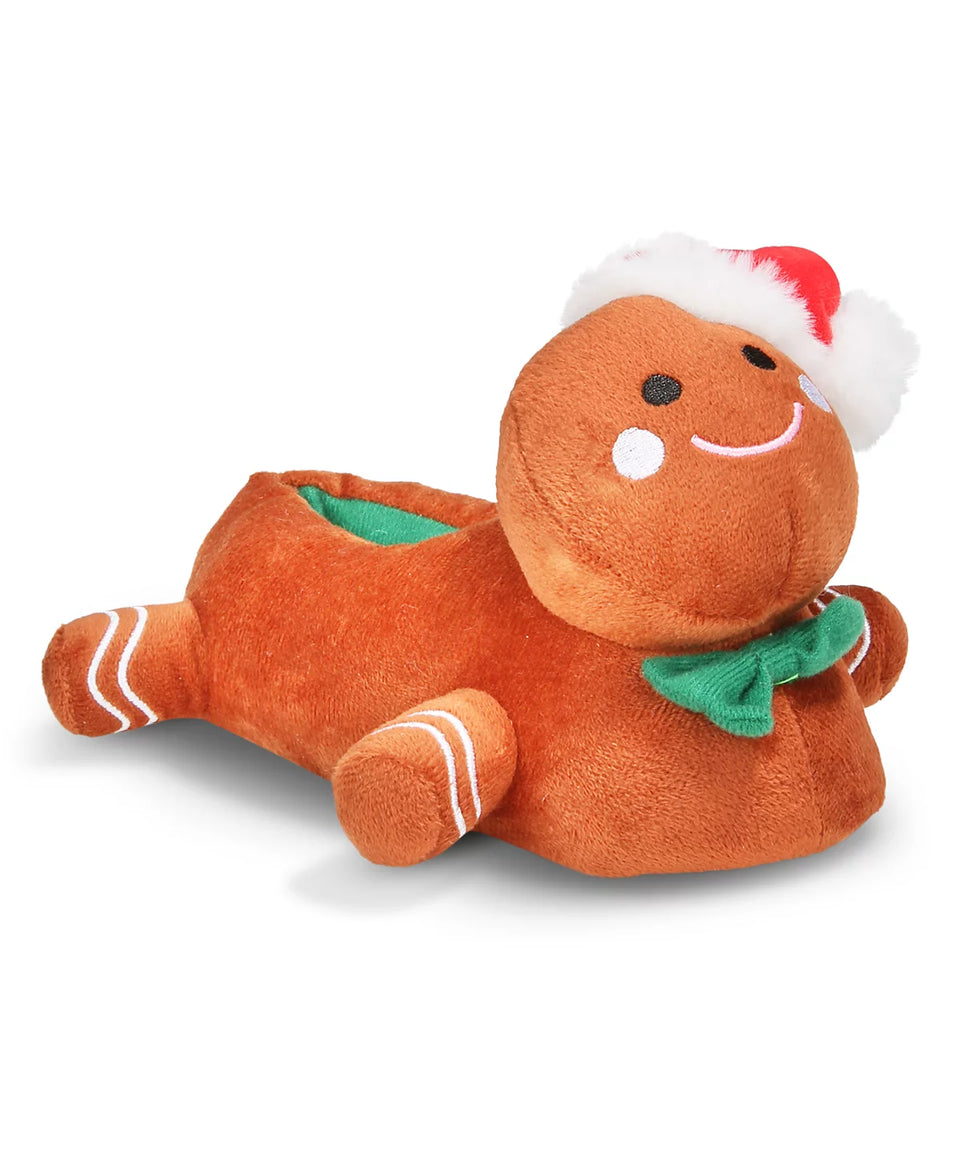 Holiday Lane Kid's Brown Gingerbread Slippers | Holiday Lane In Lebanon