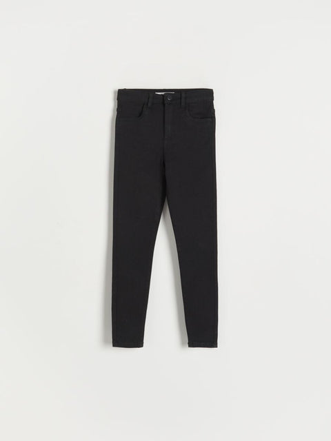 Black pants on a white background
