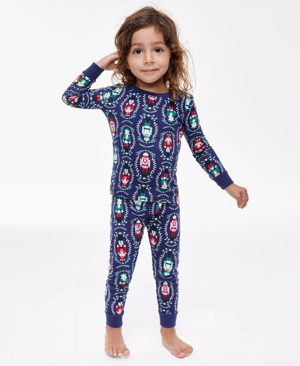 Holiday Lane Girl's Nutcracker Mix It Cotton Snug Fit Matching Family Pajamas Set | Holiday Lane In Lebanon