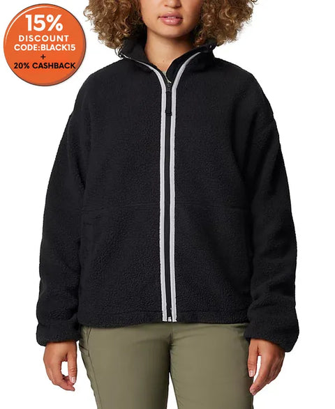 Columbia Women's Black Kenton Full-Zip Fleece Jacket |Columbia In Lebanon