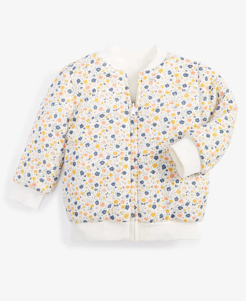 First Impressions Baby Girl's Angel White Reversible Faux-Sherpa Jacket | First Impressions In Lebanon