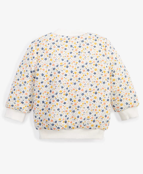 First Impressions Baby Girl's Angel White Reversible Faux-Sherpa Jacket | First Impressions In Lebanon