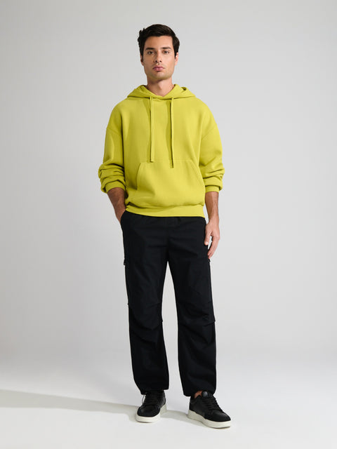 Sinsay Men's Lime Green Sports Hoodie | Sinsay In Lebanon
