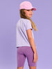 Sinsay Girls purple 2 piece set AYA