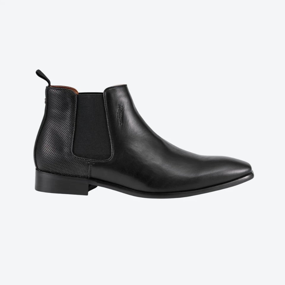 Tommy Hilfiger Men's Black SesameBurnished Boots