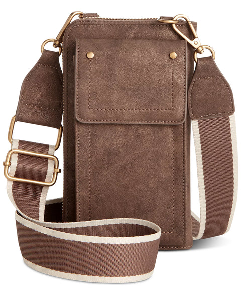Style & Co Women's Mtl Chocol Phone Crossbody Wallet | Style & Co In Lebanon