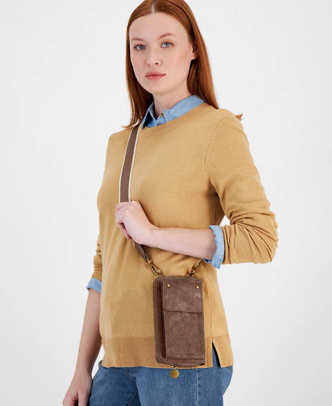 Style & Co Women's Mtl Chocol Phone Crossbody Wallet | Style & Co In Lebanon