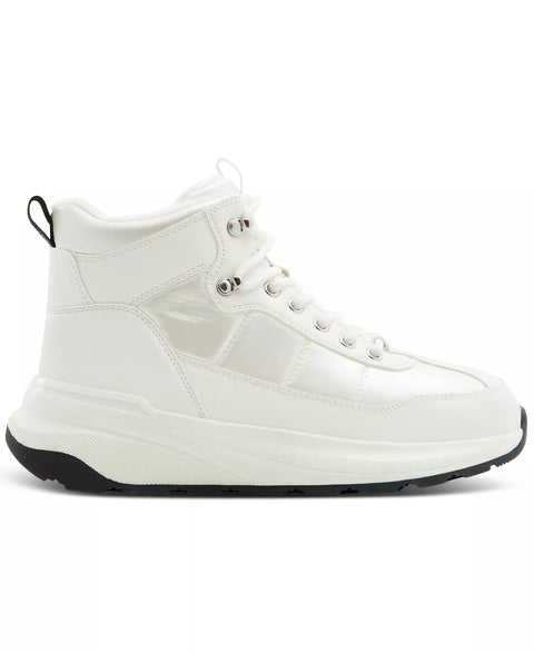 Aldo Women's White Priemeth Lace-Up Waterproof Warm Lined Ankle Boots | Aldo In Lebanon