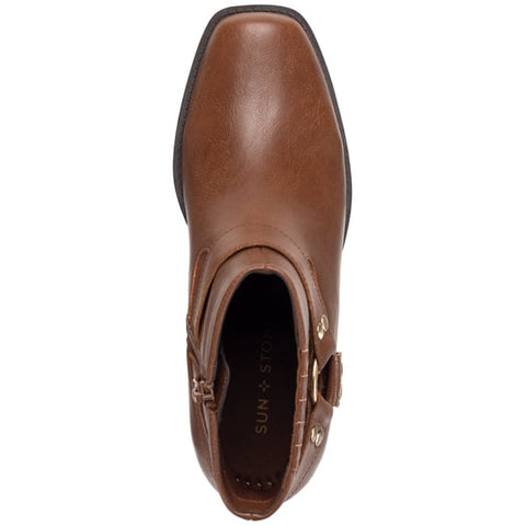 Sun + Stone Women's Brown Westinn Harness Booties | Sun + Stone In Lebanon