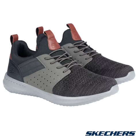 Skechers Men's Black Delson Camben Sneakers |Skechers In Lebanon