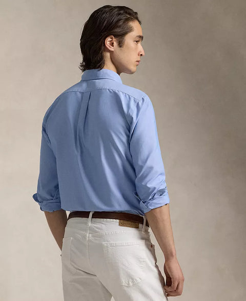 Polo Ralph Lauren Men's Blue Classic-Fit Performance Oxford Shirt | Polo Ralph Lauren In Lebanon