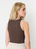 Sinsay Women’s Brown Collared Body Sleeveless Bodysuits | Sinsay in Lebanon