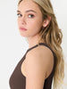 Sinsay Women’s Brown Collared Body Sleeveless Bodysuits | Sinsay in Lebanon