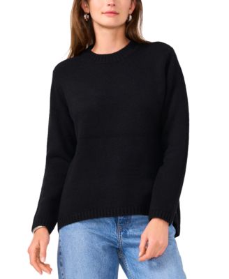 Vince Camuto Women's Black Mock-Neck High-Low Sweater | Vince Camuto In Lebanon