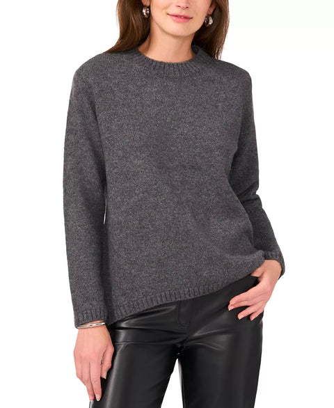 Vince Camuto Women's Dark Grey Mock Neck High-Low Sweater | Vince Camuto In Lebanon