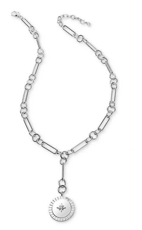 On 34th Women's Silver Mix & Match Charm Tower Chain Necklace | On 34th In Lebanon
