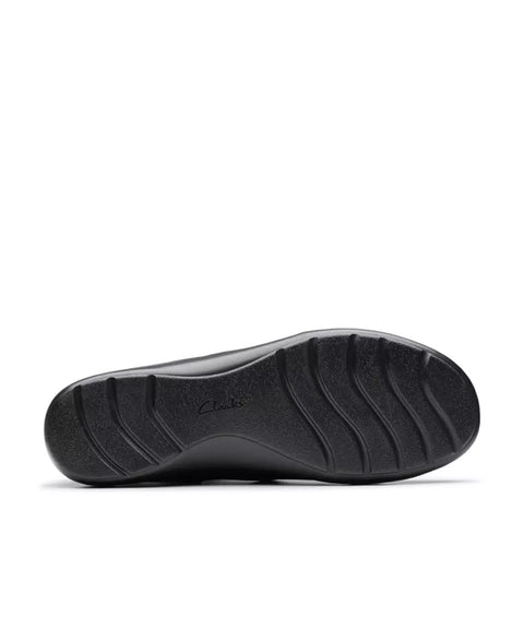 Clarks Women's Black Leather Cora Pace Boots | Clarks In Lebanon