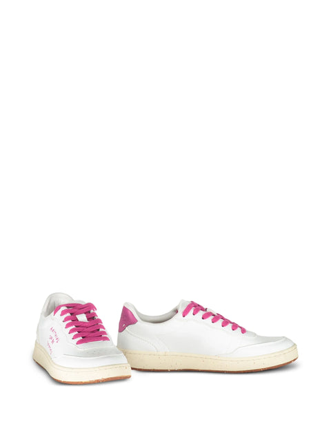ACBC Women's White & Fuchsia Evergreen Nature Sneakers |ACBC In Lebanon
