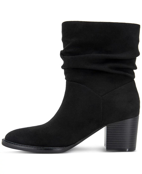 Style & Co Women's Black Genoviaa Scrunch Booties | Style & Co In Lebanon