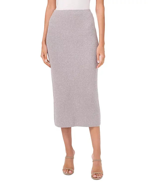 Vince Camuto Women's Metallic-Knit Midi Skirt | Vince Camuto In Lebanon