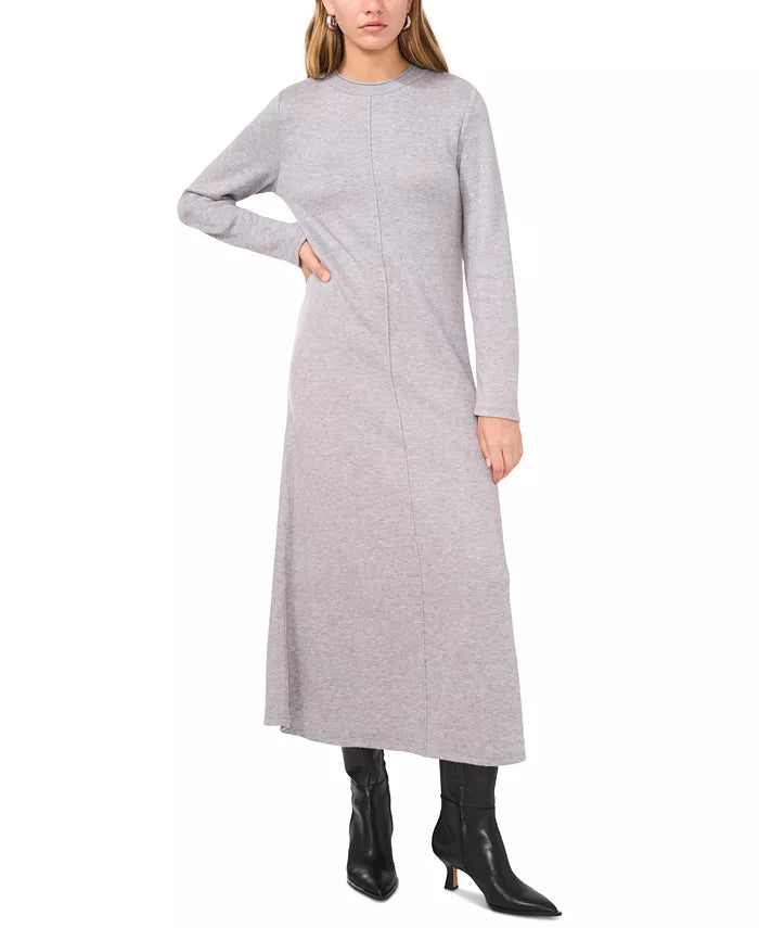Vince Camuto Women's Gray Knit Midi Sweater Dress | Vince Camuto In Lebanon