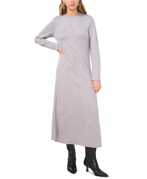 Vince Camuto Women's Gray Knit Midi Sweater Dress | Vince Camuto In Lebanon