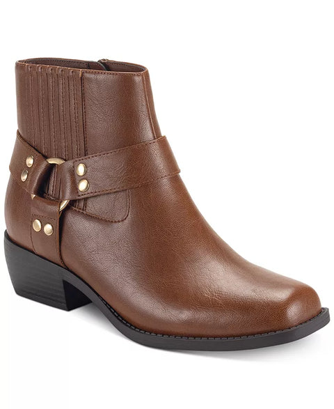 Sun + Stone Women's Brown Westinn Harness Booties | Sun + Stone In Lebanon