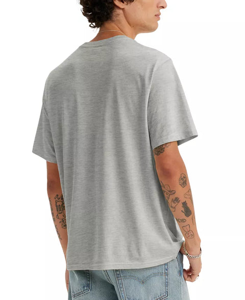 Levi's Men's Gray Relaxed-Fit Logo Print T-Shirt | Levi's In Lebanon