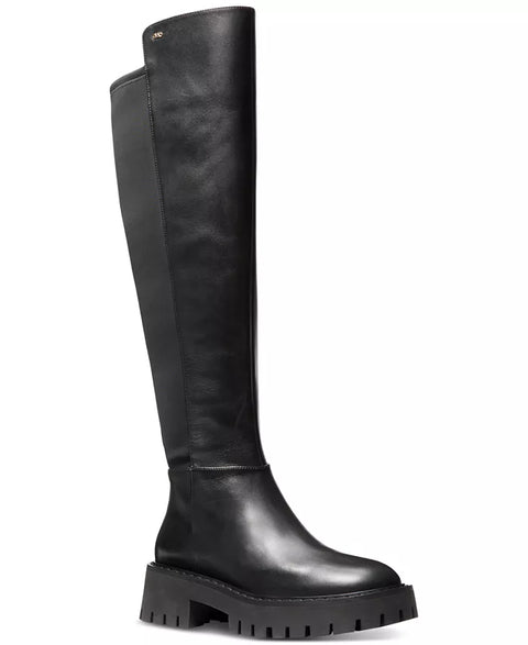 Michael Kors Women's Black Asher Knee High Boots | Michael Kors In Lebanon
