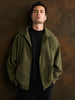 Sinsay Men's Khaki Green Zip Up Comfort Jacket | Sinsay In Lebanon