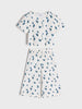 Sinsay Girls’ White Floral Seersucker Co-ord Set | Sinsay in Lebanon