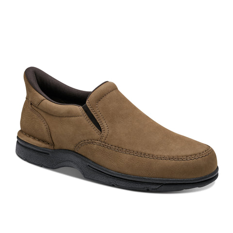 Rockport Men's Dark Brown Ellworth Step Activated Casual Slip-on Shoes | Rockport In Lebanon